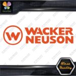 Compatible Wacker Neuson Loaders Construction Machinerie Vinyl Decals Stickers - Image 26