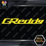 Compatible Greddy Performace Name Tuning Racing JDM Full Vinyl Decals Stickers - Image 6
