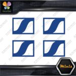 Compatible Sennheiser Audio Logo Only Pack of 4 MINI SIZE Decals Stickers Vinyl - Image 11