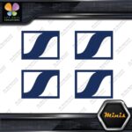 Compatible Sennheiser Audio Logo Only Pack of 4 MINI SIZE Decals Stickers Vinyl - Image 12