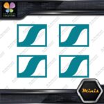 Compatible Sennheiser Audio Logo Only Pack of 4 MINI SIZE Decals Stickers Vinyl - Image 13