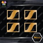 Compatible Sennheiser Audio Logo Only Pack of 4 MINI SIZE Decals Stickers Vinyl - Image 17