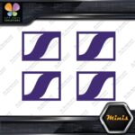 Compatible Sennheiser Audio Logo Only Pack of 4 MINI SIZE Decals Stickers Vinyl - Image 22