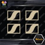 Compatible Sennheiser Audio Logo Only Pack of 4 MINI SIZE Decals Stickers Vinyl - Image 23