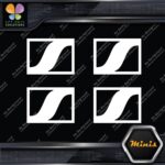 Compatible Sennheiser Audio Logo Only Pack of 4 MINI SIZE Decals Stickers Vinyl - Image 4