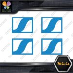 Compatible Sennheiser Audio Logo Only Pack of 4 MINI SIZE Decals Stickers Vinyl - Image 10