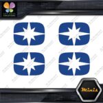AAA Compatible Logo Pack of 4 MINI SIZE Decals Stickers Vinyl - Image 3