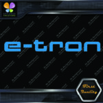 Compatible Audi E-Tron Name Logo Cars Tuning Racing JDM Vinyl Decals Stickers - Image 11