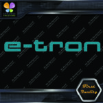 Compatible Audi E-Tron Name Logo Cars Tuning Racing JDM Vinyl Decals Stickers - Image 13