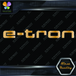 Compatible Audi E-Tron Name Logo Cars Tuning Racing JDM Vinyl Decals Stickers - Image 17