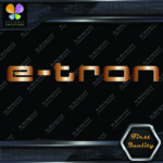 Compatible Audi E-Tron Name Logo Cars Tuning Racing JDM Vinyl Decals Stickers - Image 19