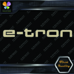 Compatible Audi E-Tron Name Logo Cars Tuning Racing JDM Vinyl Decals Stickers - Image 20