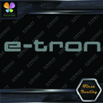 Compatible Audi E-Tron Name Logo Cars Tuning Racing JDM Vinyl Decals Stickers - Image 6