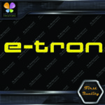 Compatible Audi E-Tron Name Logo Cars Tuning Racing JDM Vinyl Decals Stickers - Image 7