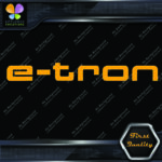 Compatible Audi E-Tron Name Logo Cars Tuning Racing JDM Vinyl Decals Stickers - Image 8