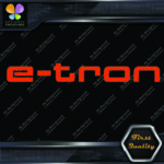 Compatible Audi E-Tron Name Logo Cars Tuning Racing JDM Vinyl Decals Stickers - Image 9