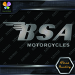 Compatible BSA Motorcycles Wings Bikes Logo Fuel Thank Vinyl Decals Stickers - Image 12