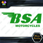 Compatible BSA Motorcycles Wings Bikes Logo Fuel Thank Vinyl Decals Stickers - Image 14