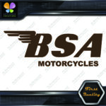 Compatible BSA Motorcycles Wings Bikes Logo Fuel Thank Vinyl Decals Stickers - Image 17