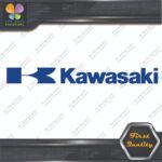 Compatible Kawasaki K Name Motorcycles Simple Logo Vinyl Decals Stickers - Image 15