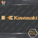 Compatible Kawasaki K Name Motorcycles Simple Logo Vinyl Decals Stickers - Image 17