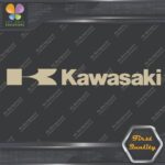 Compatible Kawasaki K Name Motorcycles Simple Logo Vinyl Decals Stickers - Image 20