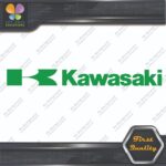 Compatible Kawasaki K Name Motorcycles Simple Logo Vinyl Decals Stickers - Image 3