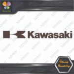 Compatible Kawasaki K Name Motorcycles Simple Logo Vinyl Decals Stickers - Image 21