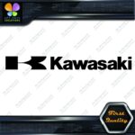 Compatible Kawasaki K Name Motorcycles Simple Logo Vinyl Decals Stickers - Image 5