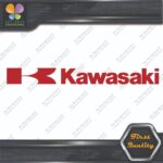 Compatible Kawasaki K Name Motorcycles Simple Logo Vinyl Decals Stickers - Image 6