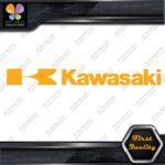 Compatible Kawasaki K Name Motorcycles Simple Logo Vinyl Decals Stickers - Image 10