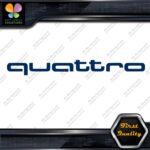 Compatible Audi Quattro Name Only Cars Tuning Racing JDM Vinyl Decals Stickers - Image 12