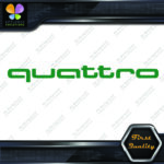 Compatible Audi Quattro Name Only Cars Tuning Racing JDM Vinyl Decals Stickers - Image 15