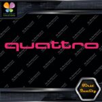 Compatible Audi Quattro Name Only Cars Tuning Racing JDM Vinyl Decals Stickers - Image 22