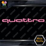 Compatible Audi Quattro Name Only Cars Tuning Racing JDM Vinyl Decals Stickers - Image 23