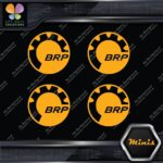 Compatible BRP Motorcycles Bombardier Pack of 4 MINI SIZE Decals Stickers Vinyl - Image 6