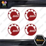Compatible BRP Motorcycles Bombardier Pack of 4 MINI SIZE Decals Stickers Vinyl - Image 9
