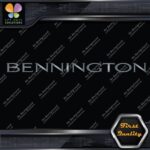 Compatible Bennington Pontoon Boats Name Only Logo Decals Stickers Vinyl - Image 18