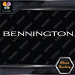 Compatible Bennington Pontoon Boats Name Only Logo Decals Stickers Vinyl - Image 3