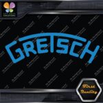 Compatible Gretsch Drums Snares Heads Arched Logo Music Vinyl Decals Stickers - Image 11