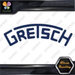 Compatible Gretsch Drums Snares Heads Arched Logo Music Vinyl Decals Stickers - Image 12