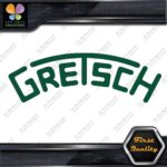 Compatible Gretsch Drums Snares Heads Arched Logo Music Vinyl Decals Stickers - Image 16