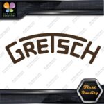 Compatible Gretsch Drums Snares Heads Arched Logo Music Vinyl Decals Stickers - Image 21