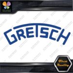 Compatible Gretsch Drums Snares Heads Arched Logo Music Vinyl Decals Stickers - Image 4