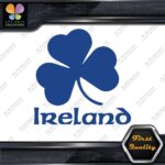 Ireland Clover Shamrock Over Name Country 3 Leaves Logo Decals Stickers Vinyl - Image 12