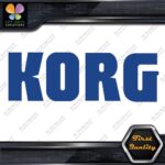 Compatible Korg Drums Name Synthesizers Musical Logo Vinyl Decals Stickers - Image 11