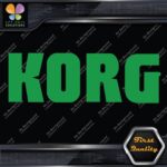Compatible Korg Drums Name Synthesizers Musical Logo Vinyl Decals Stickers - Image 14