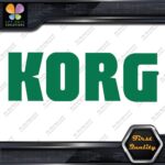 Compatible Korg Drums Name Synthesizers Musical Logo Vinyl Decals Stickers - Image 15