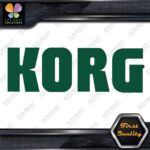 Compatible Korg Drums Name Synthesizers Musical Logo Vinyl Decals Stickers - Image 16