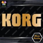 Compatible Korg Drums Name Synthesizers Musical Logo Vinyl Decals Stickers - Image 17